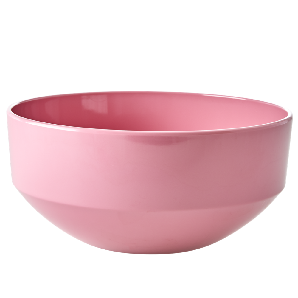 Dusty Pink Large Melamine Bowl By Rice DK